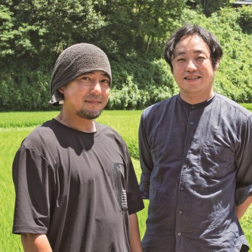 古民家の補修について教えてくれた２人