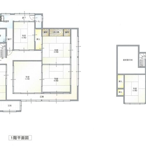 岩手県遠野市の物件の間取り図