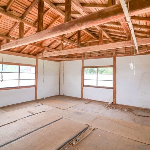 山形県大江町の物件の2階広間