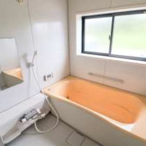 山形県大江町の物件の浴室