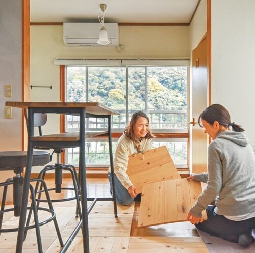 古民家の改修は自分たちで(兵庫県上郡町)