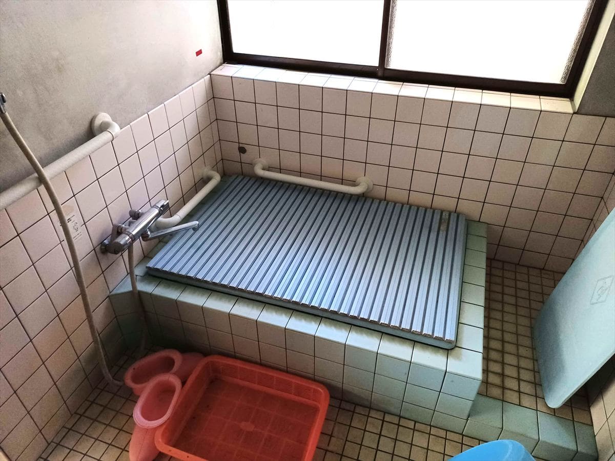 島根県雲南市の物件の浴室。