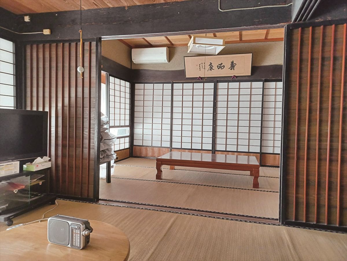 島根県雲南市の物件の和室。