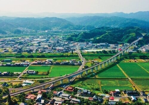 島根県雲南市の風景。