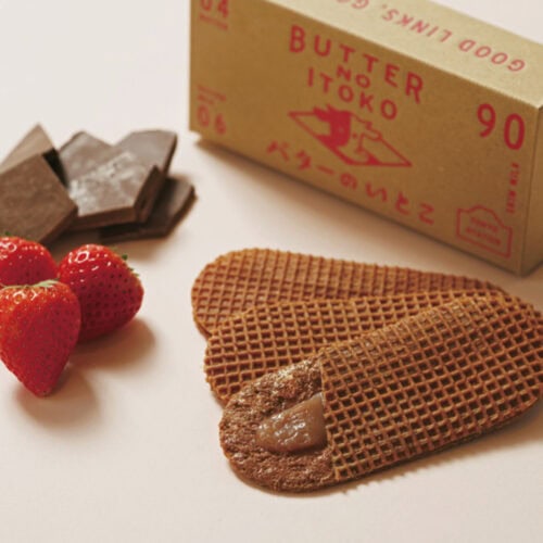 【東京駅限定スイーツ 第5位 】GOOD NEWS TOKYOの バターのいとこ いちごチョコ 3枚入り 972円