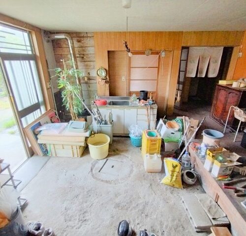 長野県長野市の物件の玄関