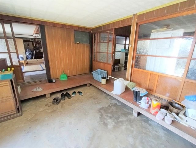 長野県長野市の物件の玄関