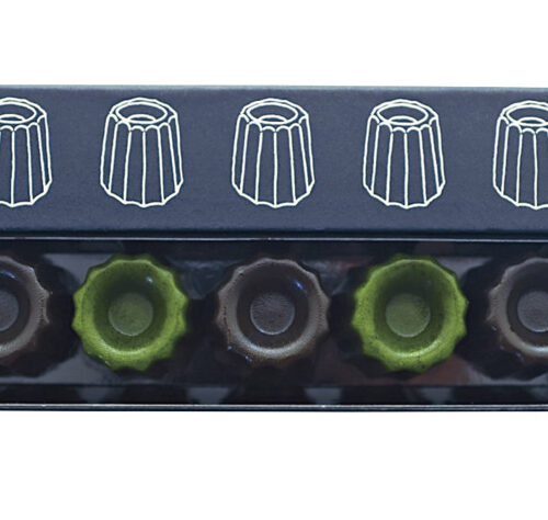 【兵庫県】 井上茶寮のカヌレ羊羹「焙じ茶×抹茶」 (1箱 1404円)