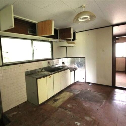 熊本県宇土市の物件のキッチン。