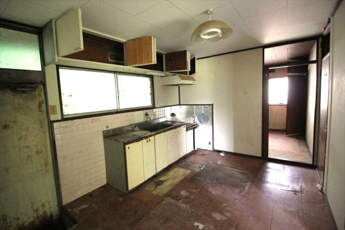 熊本県宇土市の物件のキッチン。