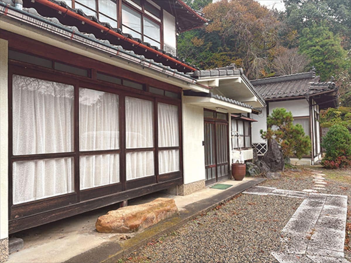 広島県三次市の物件の外観。