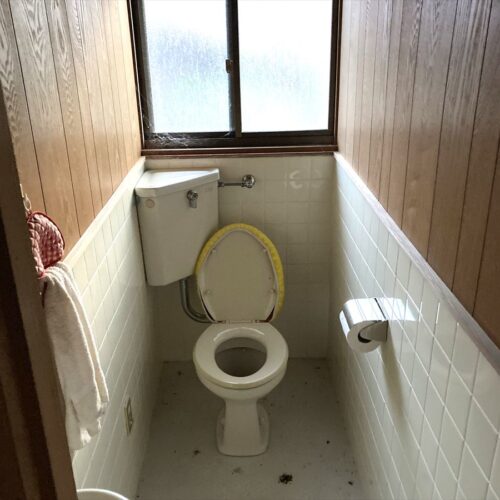 山口県萩市の物件のトイレ。