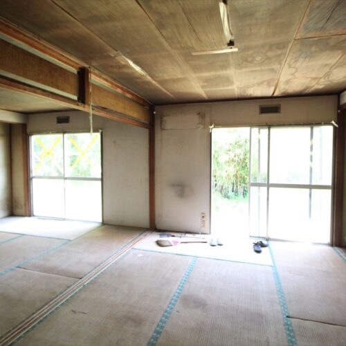 熊本県宇土市の物件の和室。