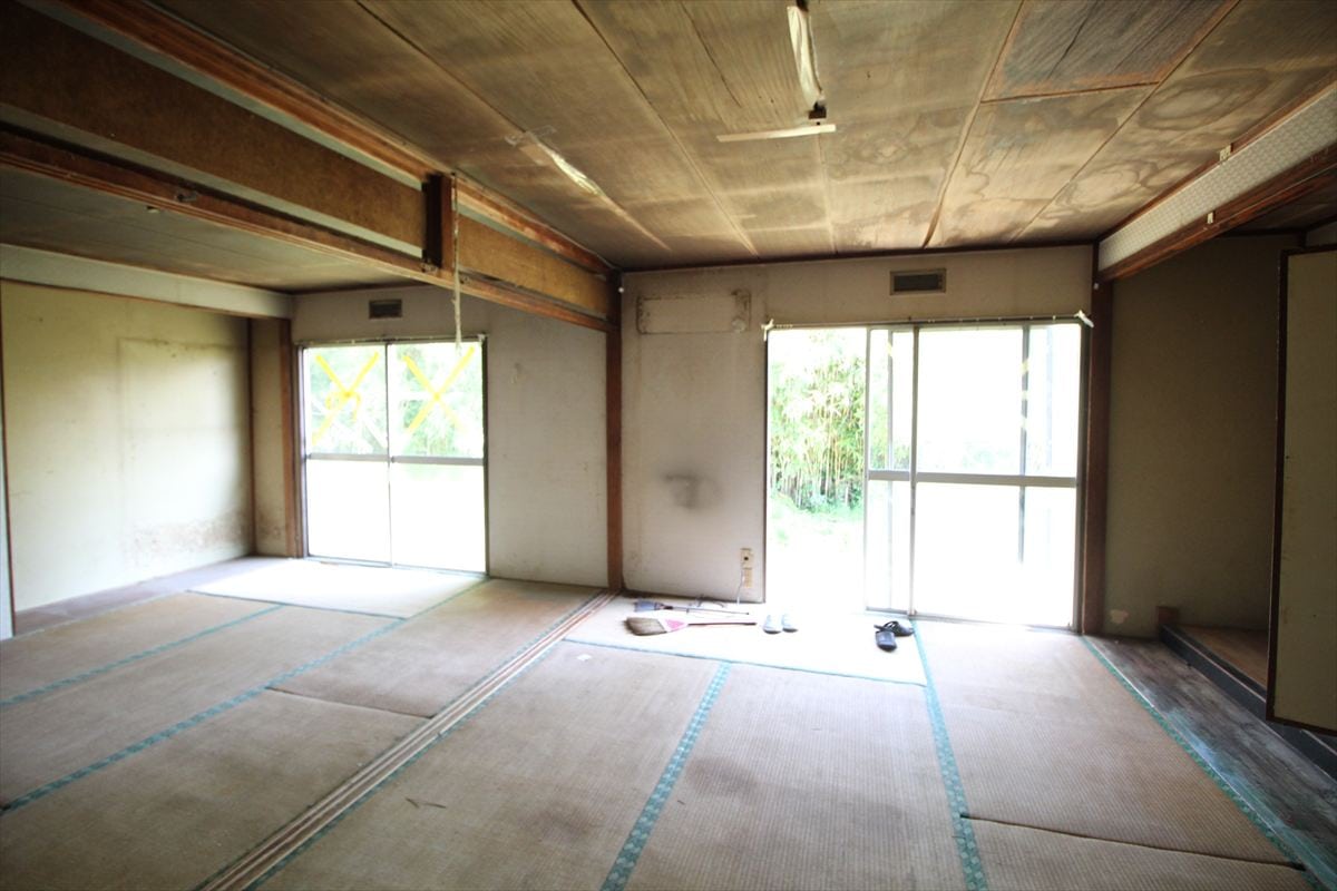 熊本県宇土市の物件の和室。