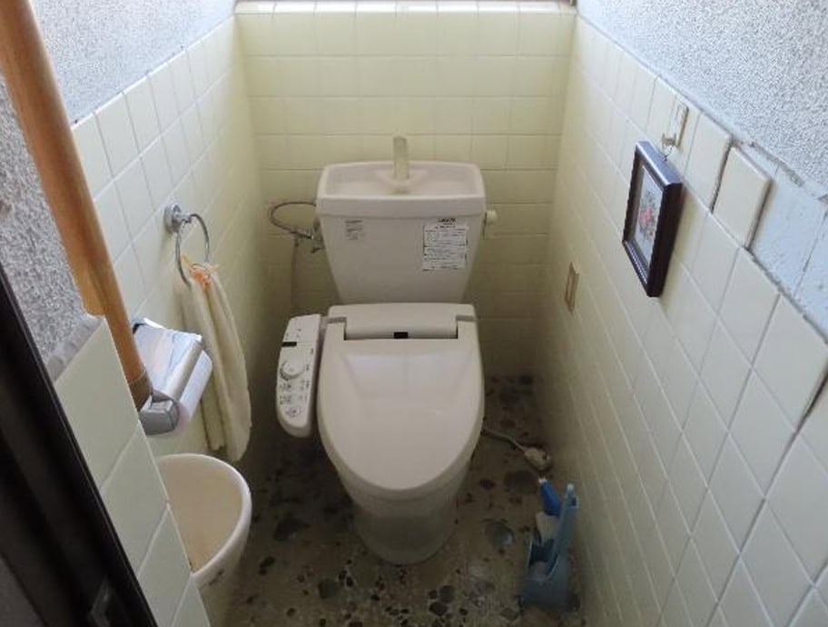 岡山県矢掛町の物件のトイレ。