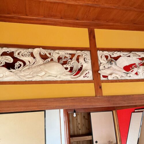 千葉県いすみ市の物件の欄間