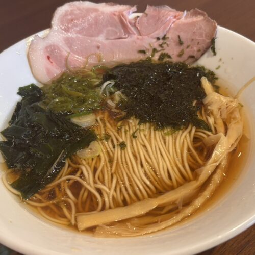 道の駅 風のマルシェ御前崎のたわら屋のラーメン