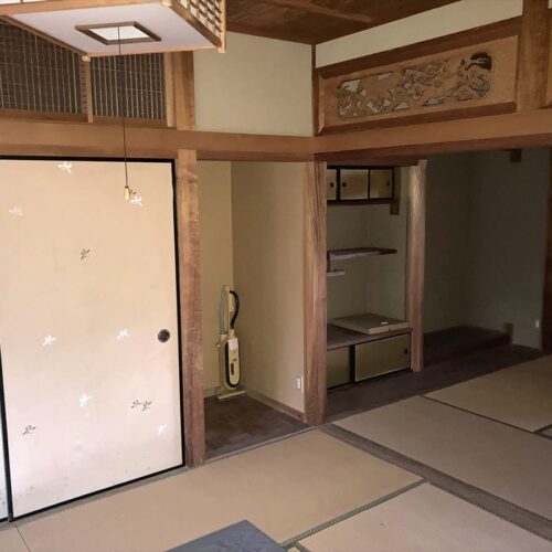 山口県萩市の物件の和室。