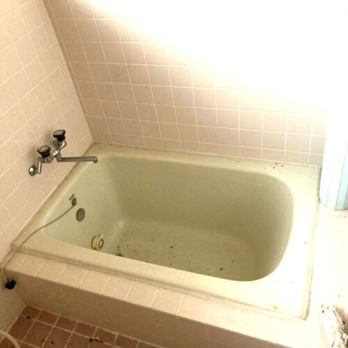 山口県萩市の物件の浴室。