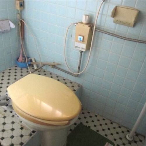 鹿児島県薩摩川内市の物件のトイレ。