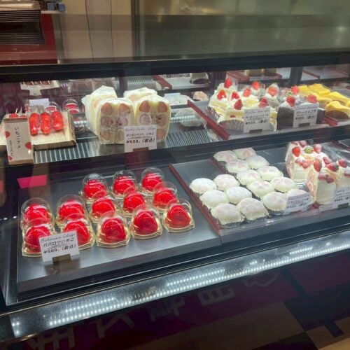 道の駅 伊豆のへそのいちごスイーツ