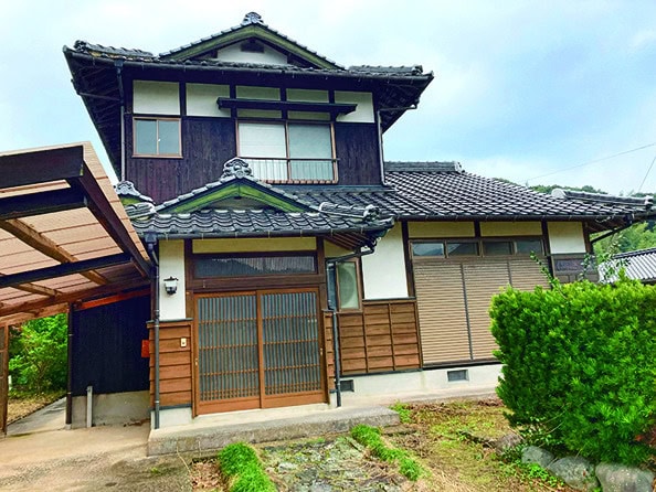 山口県萩市の物件の外観。