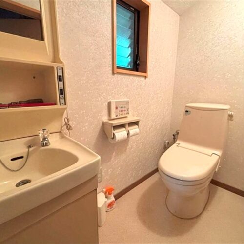 山口県周南市の物件のトイレ。