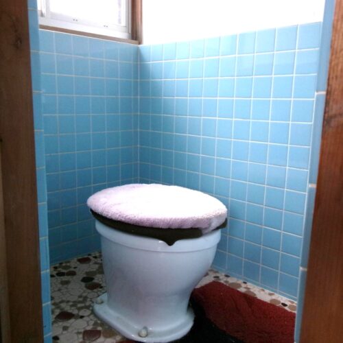 兵庫県佐用町にある物件のトイレ。