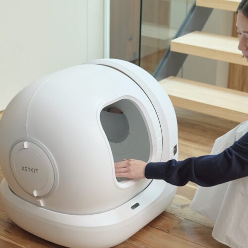 PETKIT Pura Max2_センサーで反応して回転が止まる