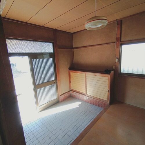 群馬県みどり市の物件の玄関