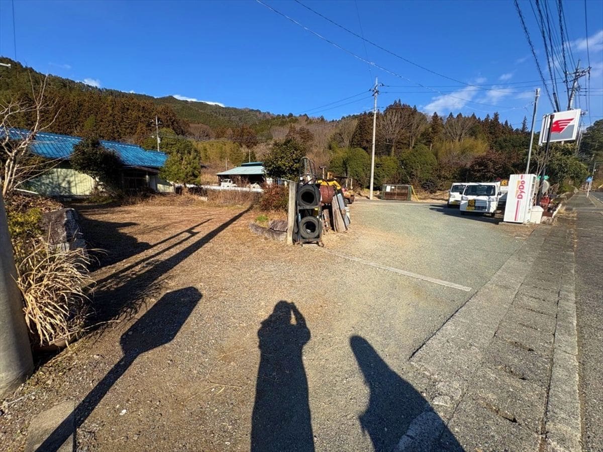 群馬県みどり市の物件の庭