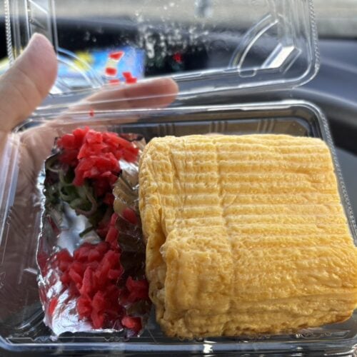 道の駅しらとりの郷・羽曳野のだし巻き卵