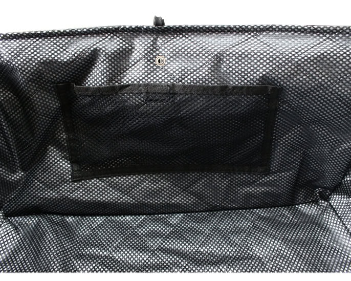 保冷機能付きレジカゴバッグ『Shimatteクールカゴバッグ』は保冷剤を入れるポケットも装備