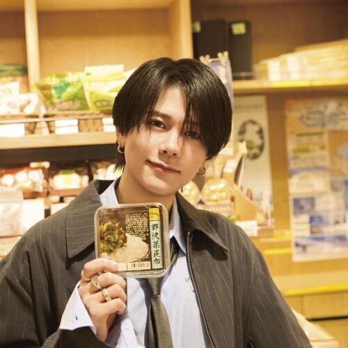 INIの藤巻京介さんスペシャルインタビュー_銀座NAGANOにて_信州名産の野沢菜漬け_田舎暮らしの本