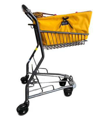 保冷機能付きレジカゴバッグ『Shimatteクールカゴバッグ』はカートにもスッポリ