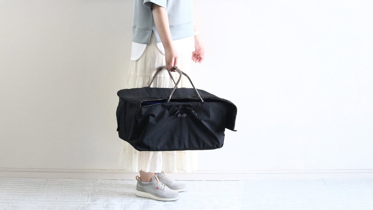 保冷機能付きレジカゴバッグ『Shimatteクールカゴバッグ』はスタイリッシュ