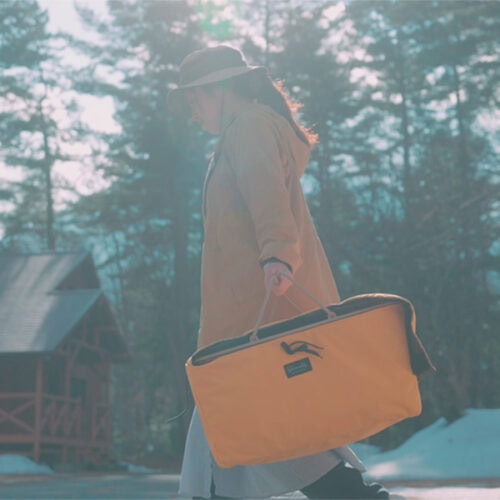 保冷機能付きレジカゴバッグ『Shimatteクールカゴバッグは「買い物用」として購入したものが、そのまま休日の外遊びでも活躍する。